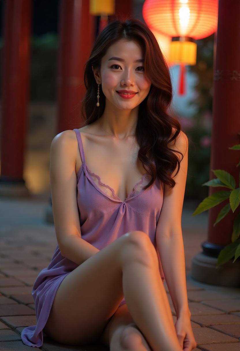 演员片场工作照